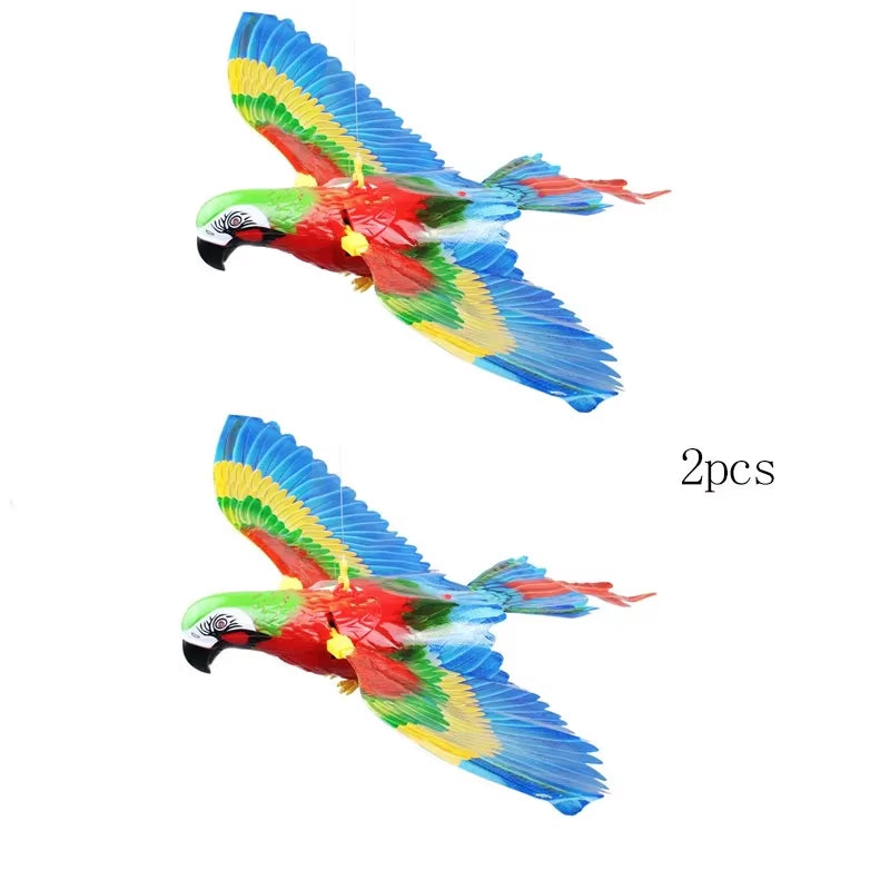 Introducing the Feathered Frenzy: The Ultimate Electric Eagle Cat Teaser Toy for Purr-fect Playtime!