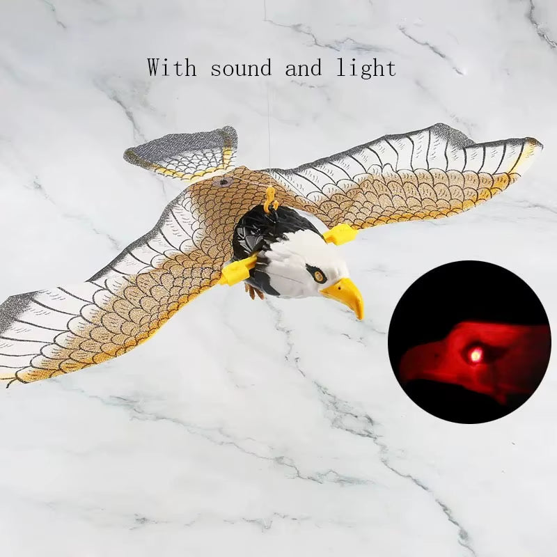 Introducing the Feathered Frenzy: The Ultimate Electric Eagle Cat Teaser Toy for Purr-fect Playtime!