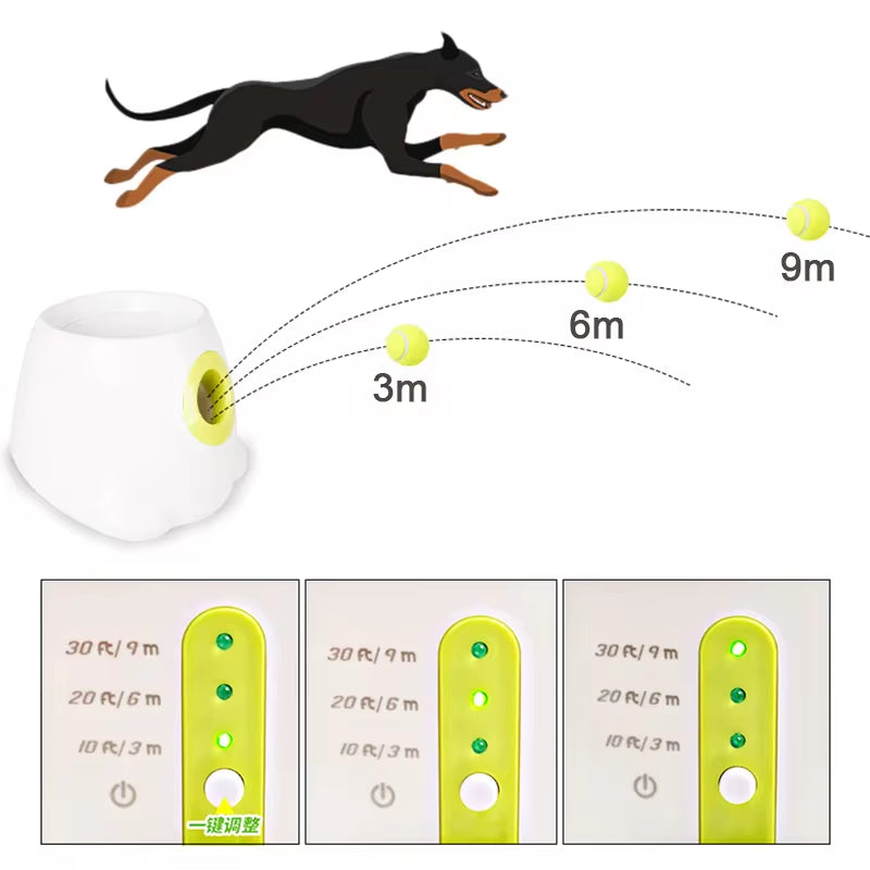 Unleash the Fun with Our Automatic Ball Launcher – The Ultimate Fetch Machine for Your Furry Best Friend!