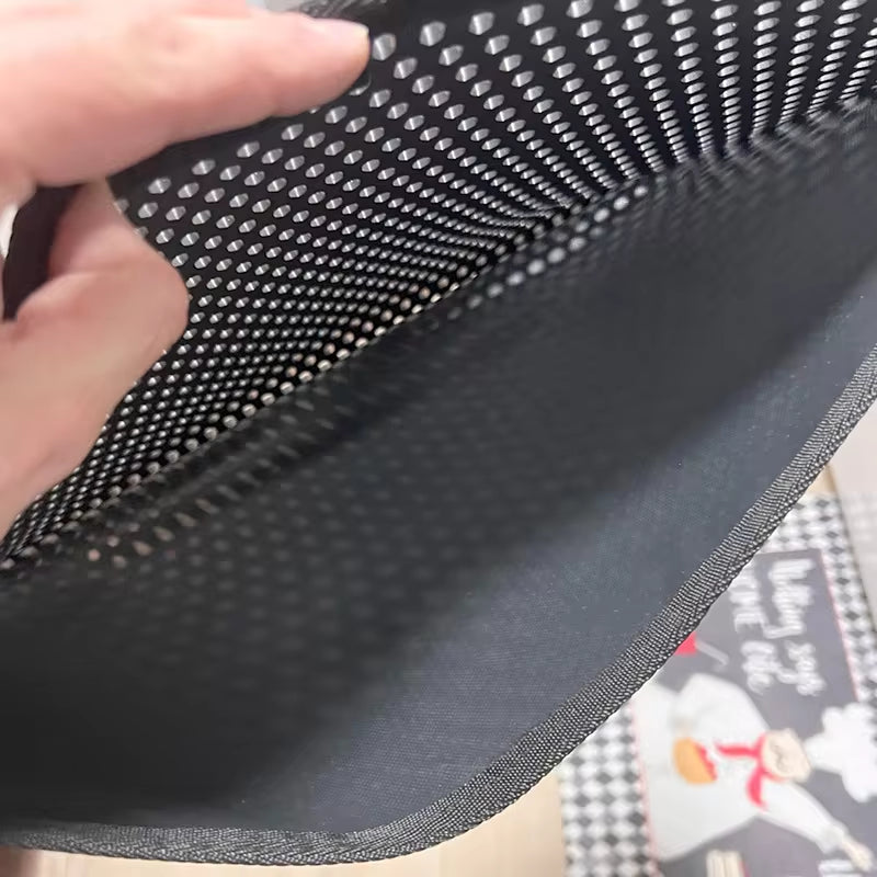 Introducing the Cat Litter Mat: A Double Layered Fortress Against Feline Messes - Waterproof, Non-Slip, and Totally Washable! Your Cat’s New Favorite Hangout (Seriously, They’ll Think It’s a Bed)!