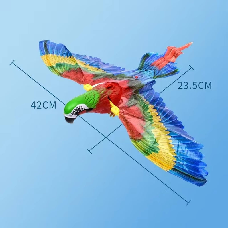 Introducing the Feathered Frenzy: The Ultimate Electric Eagle Cat Teaser Toy for Purr-fect Playtime!
