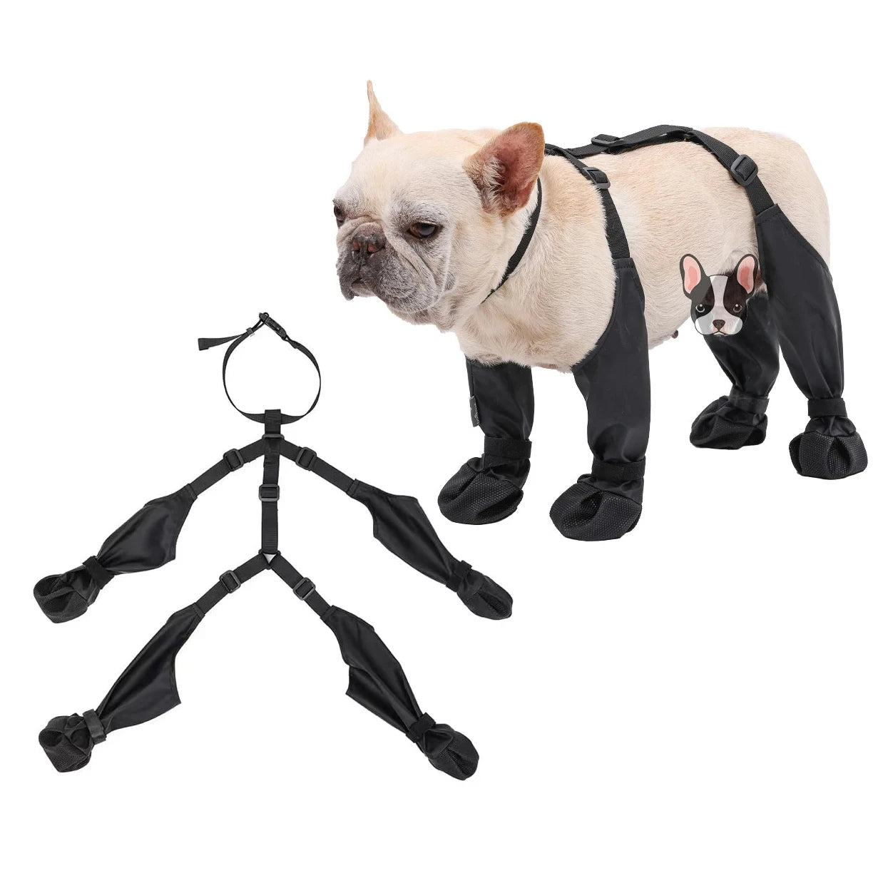 Paw-sitively Waterproof Dog Boots for Your Posh Poodle, Bouncing Bulldog, and Fashionable Frenchie - Comfort and Safety for All Adventurous Woofs!