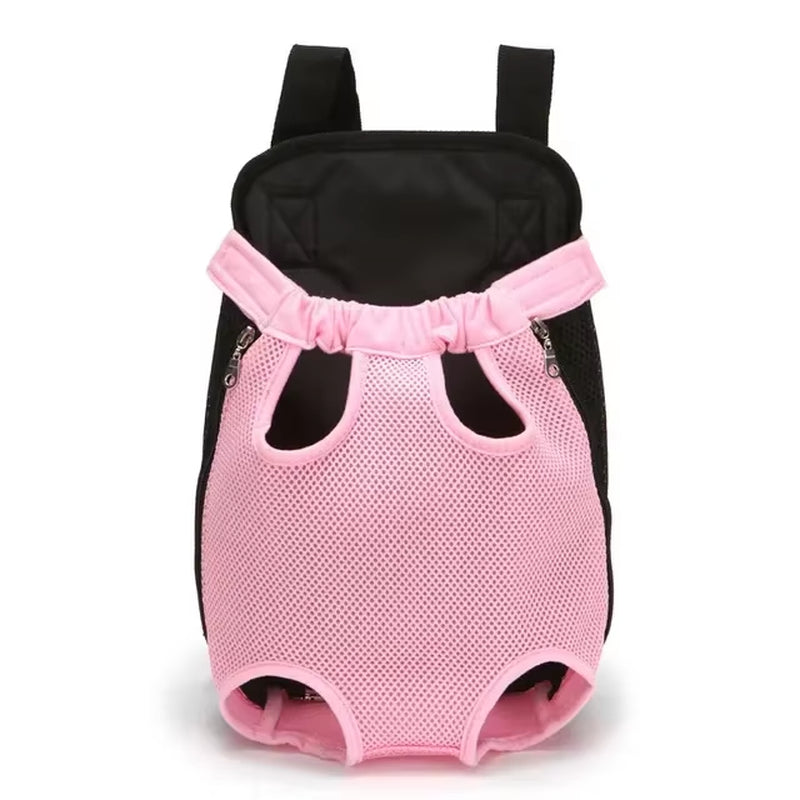 Adventurous Pup's Ultimate Backpack: Mesh Camouflage Carrier for Fashionable Furry Friends!