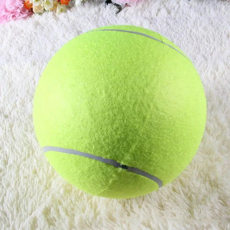 The Ultimate Chew-tion Ball: Mega Jumbo Tennis Fun for Your Furry Superstar!