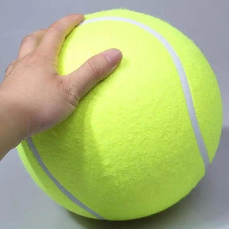 The Ultimate Chew-tion Ball: Mega Jumbo Tennis Fun for Your Furry Superstar!