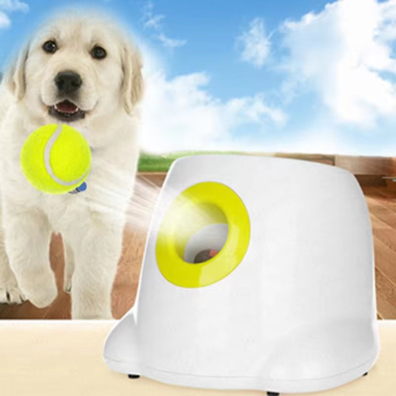 Unleash the Fun with Our Automatic Ball Launcher – The Ultimate Fetch Machine for Your Furry Best Friend!