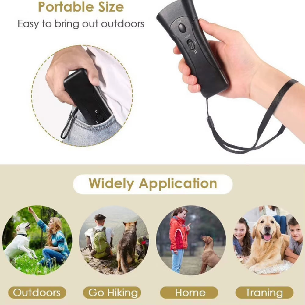 Ultimate Ultrasonic Dog Bark Control Device - Train and Tame Your Pup with Ease!