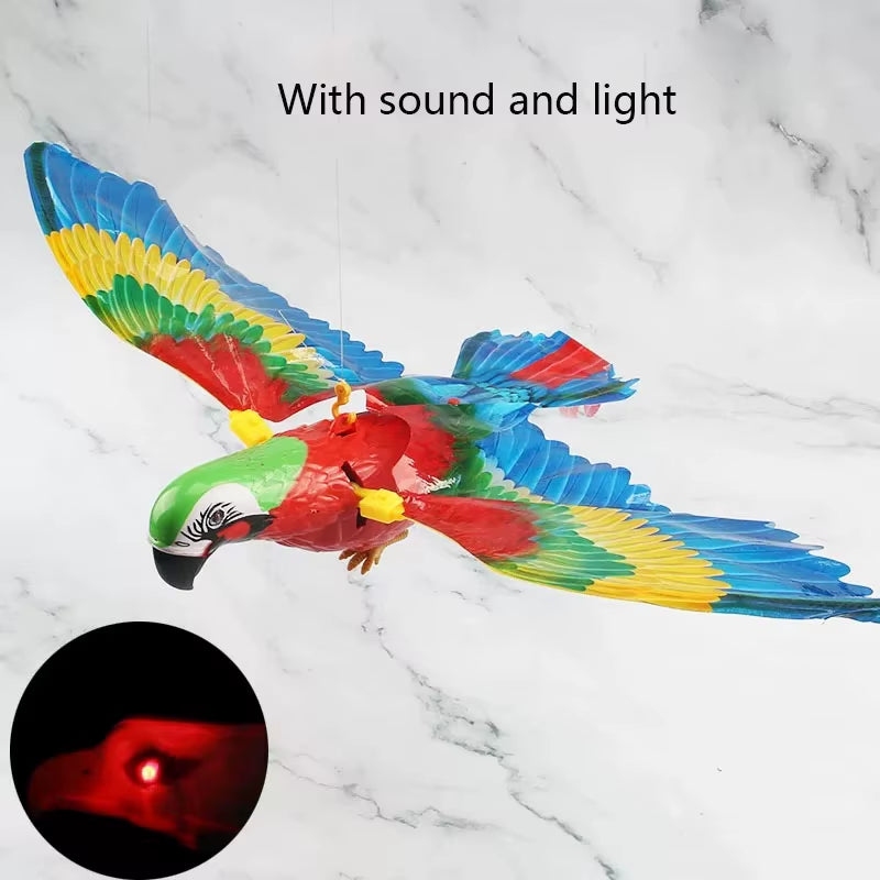 Introducing the Feathered Frenzy: The Ultimate Electric Eagle Cat Teaser Toy for Purr-fect Playtime!