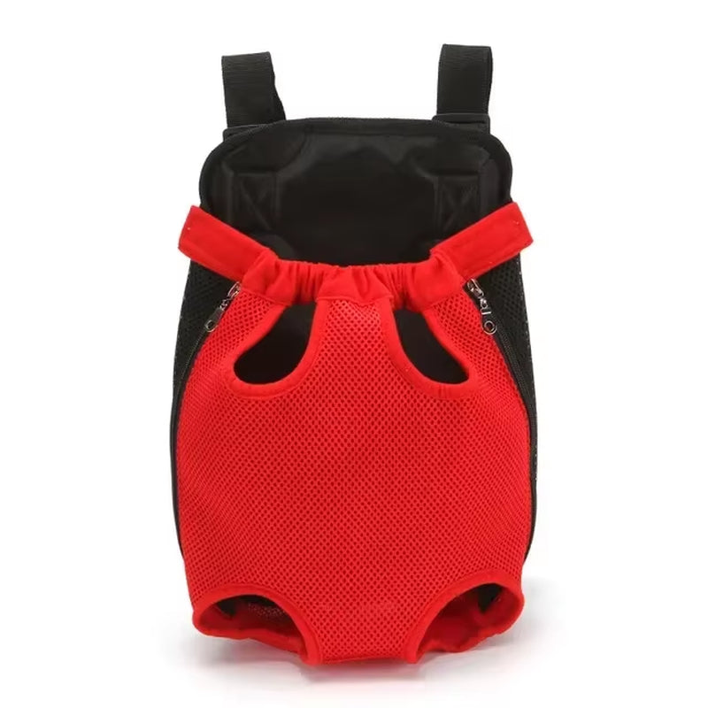 Adventurous Pup's Ultimate Backpack: Mesh Camouflage Carrier for Fashionable Furry Friends!