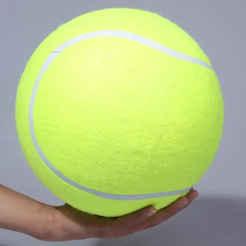 The Ultimate Chew-tion Ball: Mega Jumbo Tennis Fun for Your Furry Superstar!
