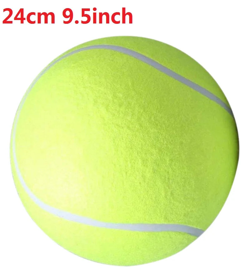 The Ultimate Chew-tion Ball: Mega Jumbo Tennis Fun for Your Furry Superstar!
