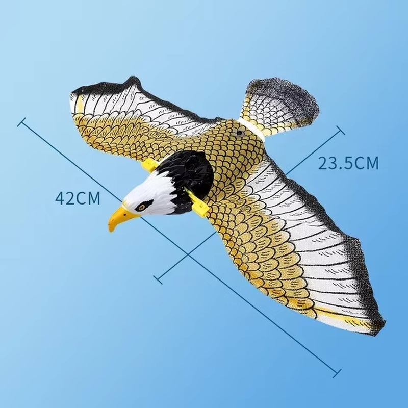 Introducing the Feathered Frenzy: The Ultimate Electric Eagle Cat Teaser Toy for Purr-fect Playtime!