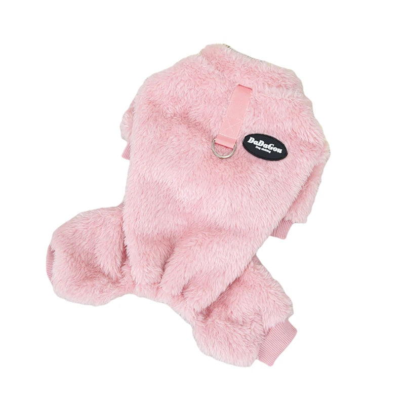 Camo-licious Puppy Fleece Jumpsuit - Keep Your Pooch Cozy and Cute in Style!